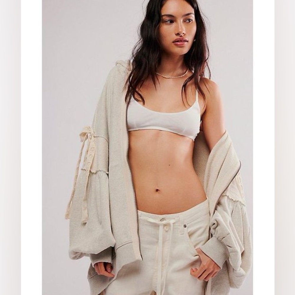 Free People Bow Girl Sweatshirt